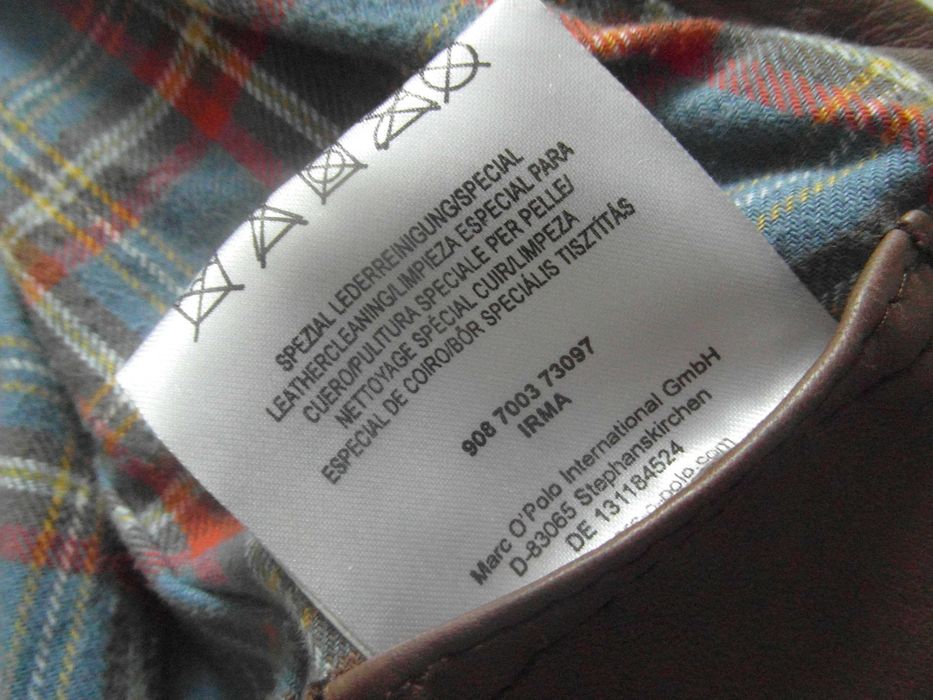 Marc O Polo Leather Irma Jacket Damska Kurtka ze skóry Skórzana 36 S