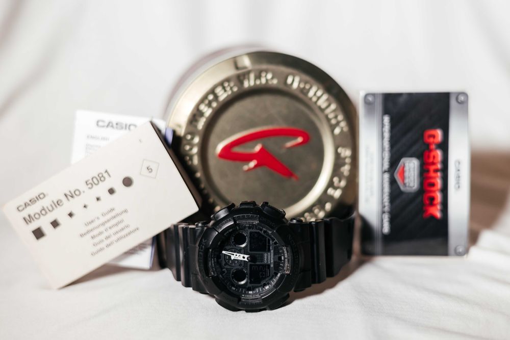годинник CASIO G-Shock GA-100-1A1ER