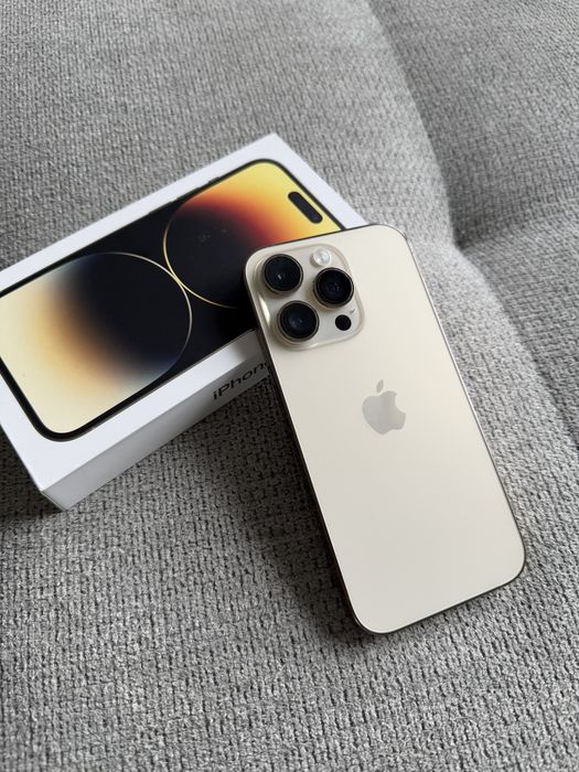 IPhone 14 pro złoty