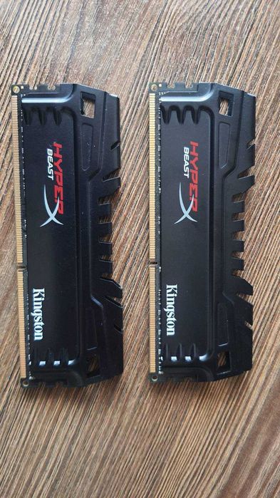 Оперативна пам'ять Kingston DDR3-1866 HYPER BEAST KHX 18C10AT3K2/16X