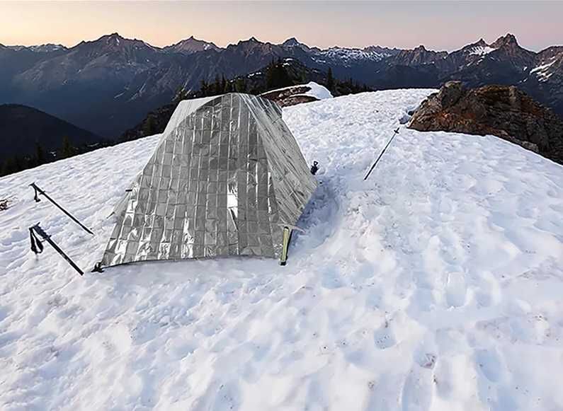 Спасательное одеяло покрывало термоодеяло из майлара