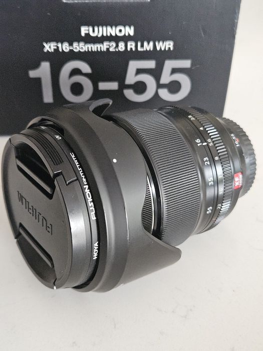 Fujinon XF16-55mm F2.8 R LM WR – mało używany, świetny stan, gratis filtr Hoya UV - Wrocław