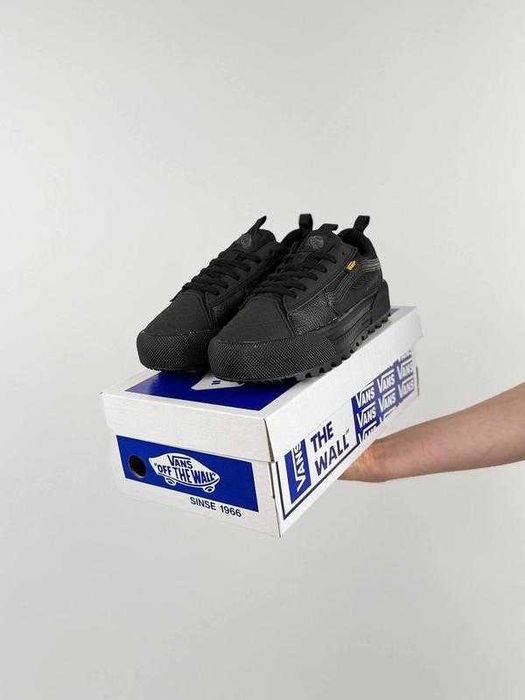 Vans old skool mte 1 black Ванси олд скул чорні жіночі 37 38 39 40 41 Gore-Tex осінь-зима