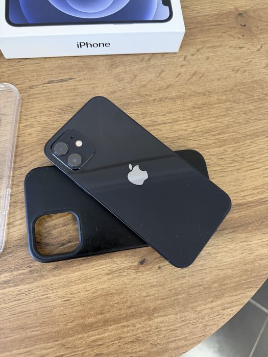 Iphone 12 128gb cor azul e preto