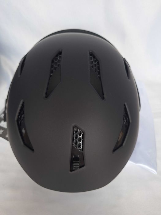 Kask narciarski Salomon Driver S All Black Silver S 53-56cm
