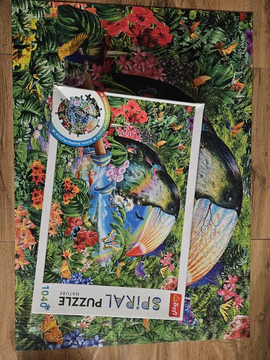 Puzzle spiralne Trefl ponad 1000 elementów