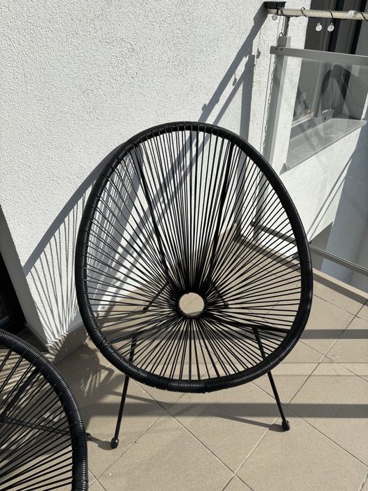 Zestaw dwoch krzesel na balkon/taras