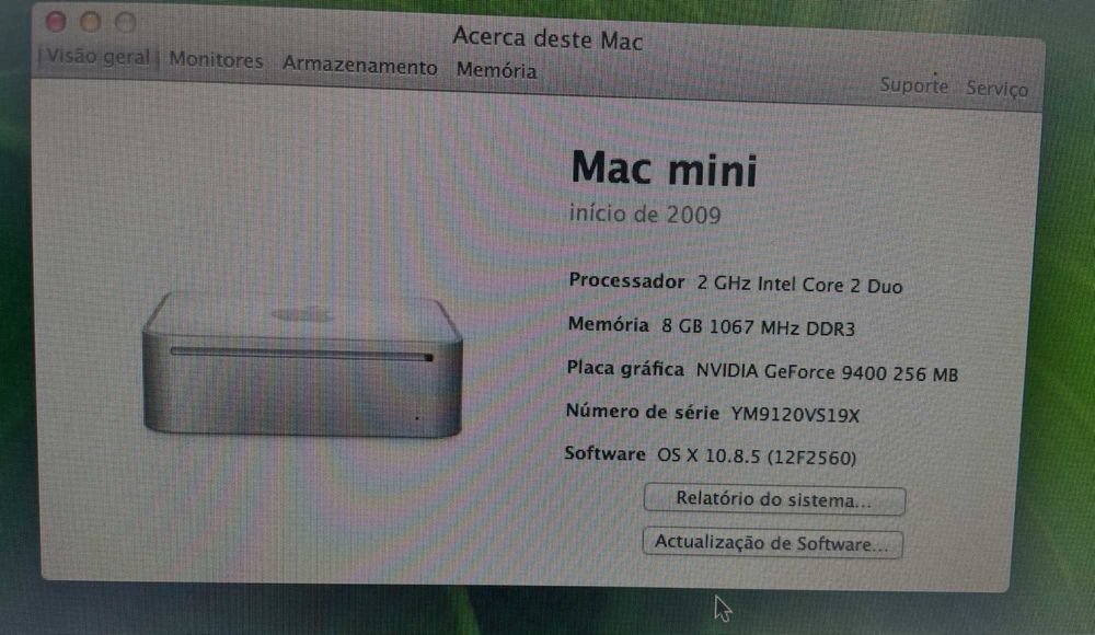 Computador MAC Mini / 2009 com Ecran