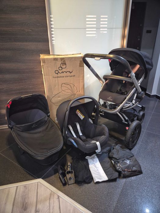 Wózek dziecięcy, KOMPLETNY Quinny buzz xtra + akcesoria! Idealny!