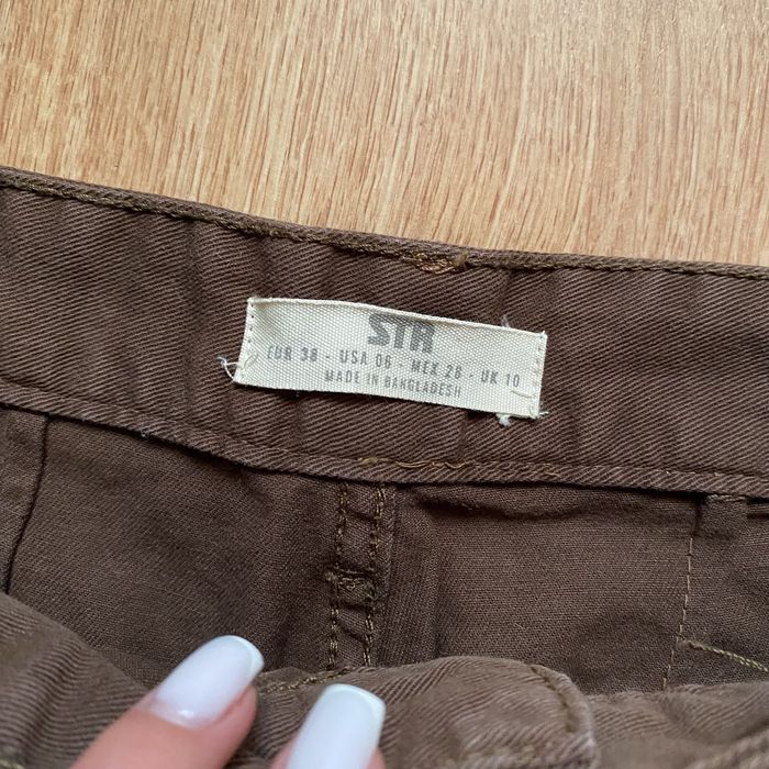 Широкі штани карго Stradivarius