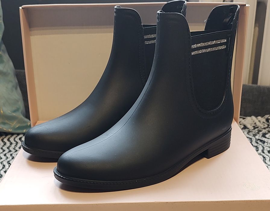 Botki damskie czarne