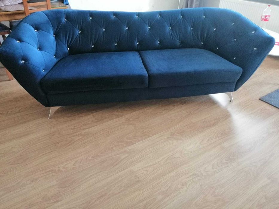 Sofa Glamour trzyosobowa