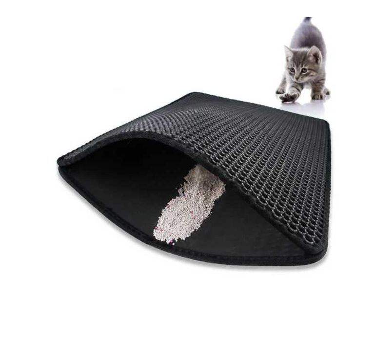 IDEALNA Mata Pod Kuwetę dla Kota z Dwuwarstwową Wodoodporną Ochroną