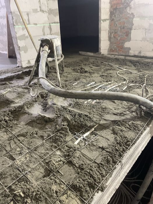 Напівсуха стяжка, Машинна стяжка, Стяжка підлоги