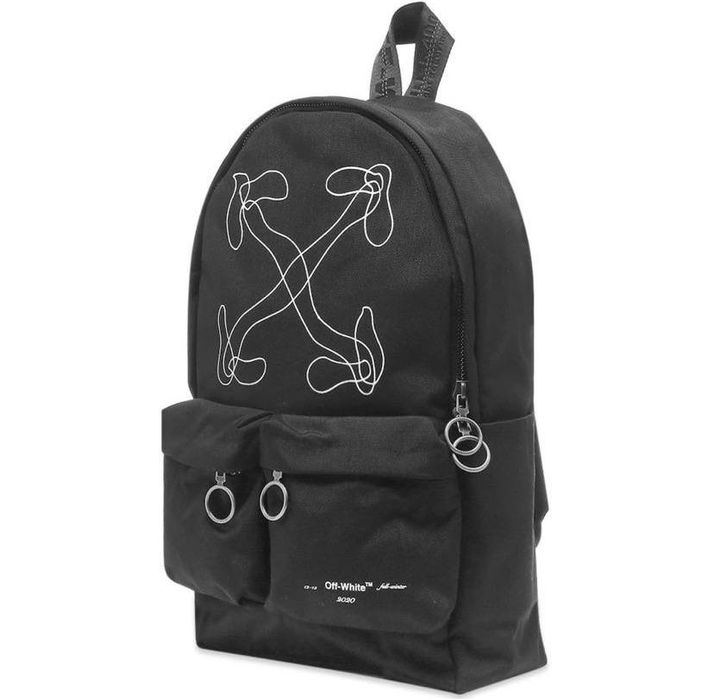 Off-White рюкзак Shell heron bape chrome island чорний