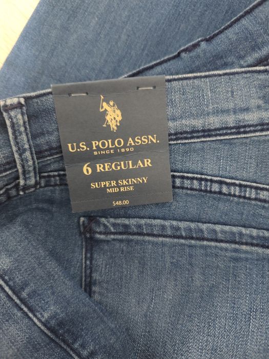 Nowe spodnie  jeansy damskie U.S. Polo Asan.