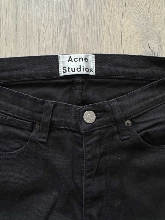 Acne Studios Max Stay Cash Black Denim