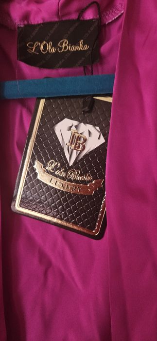 Szlafroczek satynowy Lola Bianka