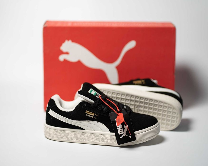 Кросівки унісекс шкіряні Puma Suede XL (2 цвета) розміри з 37 по 45 весна хіт продажів!