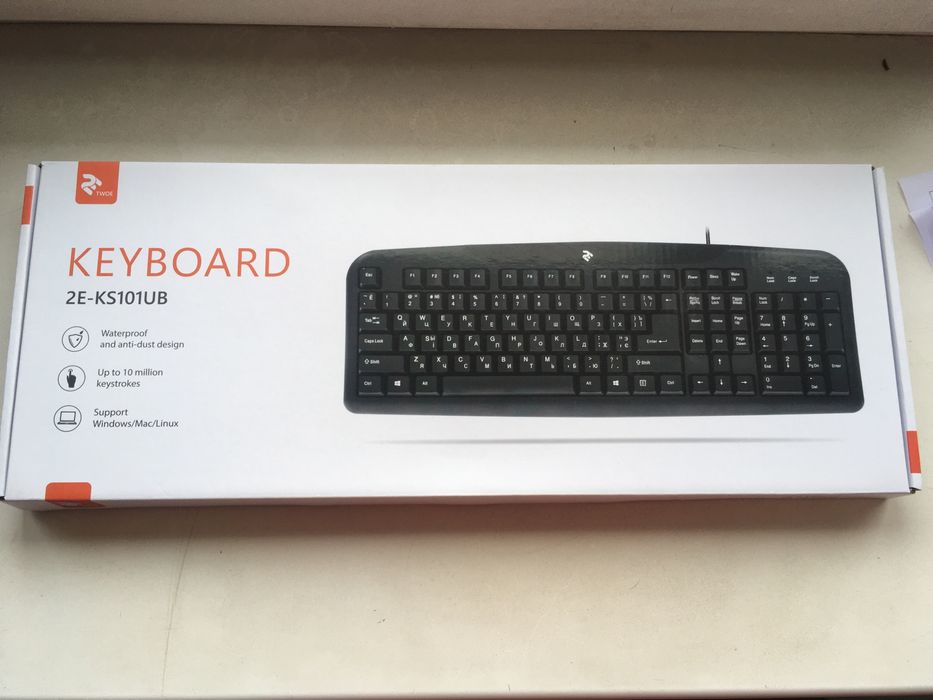 Клавиатура 2E - KS101UB новая