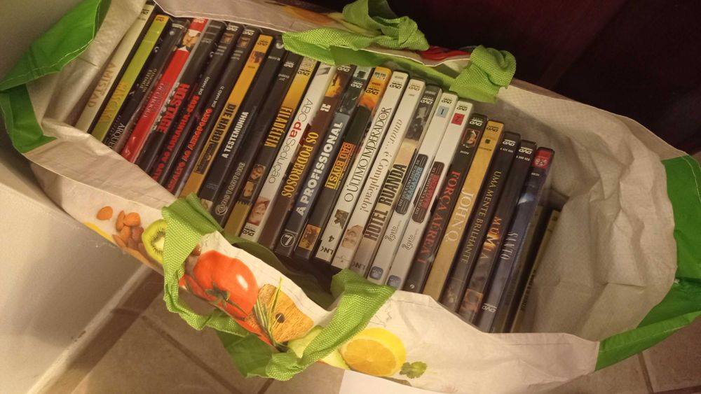 Coleção de 100 DVD'S 50 Cêntimos cada