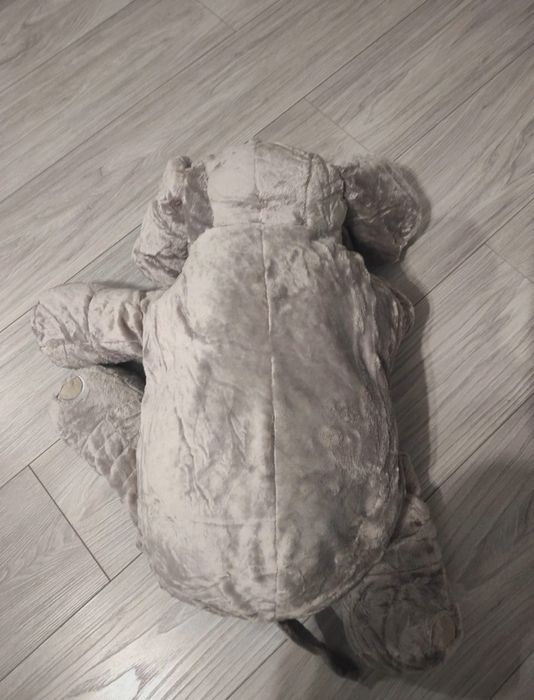 Duża maskotka poduszka słoń przytulanka 60cm