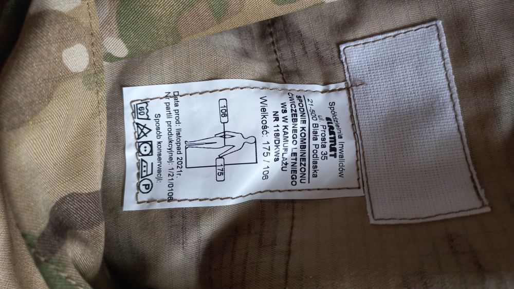 Kombinezon multicam wz 118/DKWS