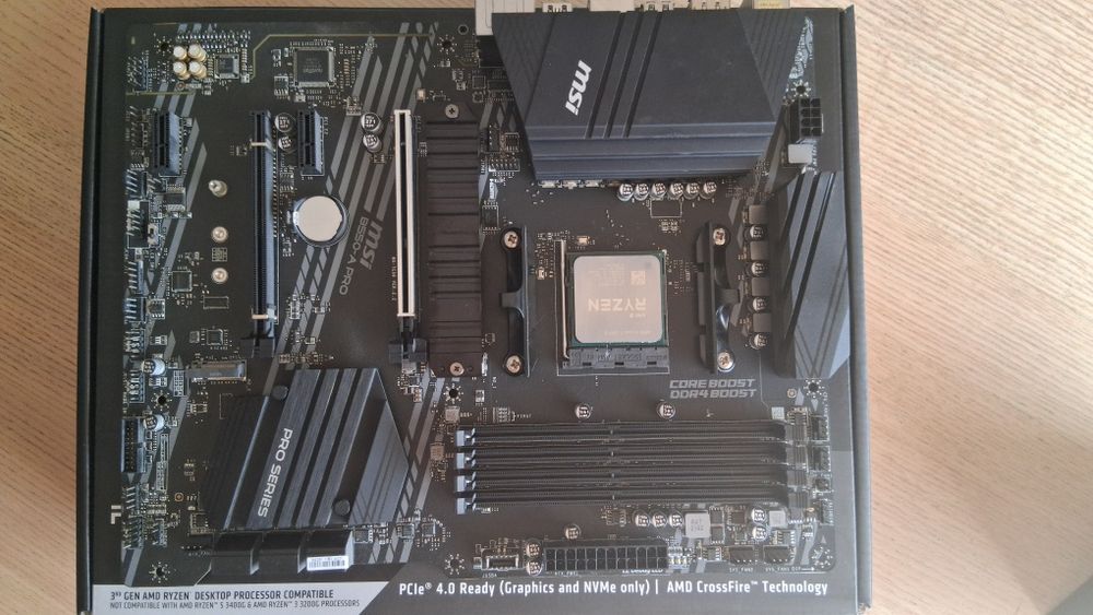 Bundle Upgrade: Ryzen 7 3800X + MSI B550-A PRO  + Wi-Fi/BT + 16GB RAM 3600mHz  [Negociável]