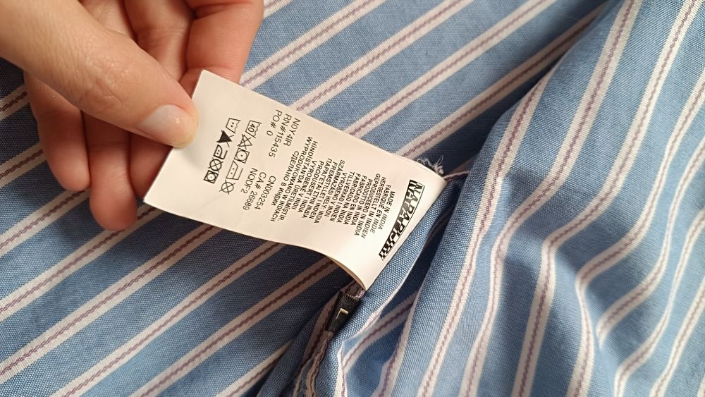 Męska koszula Napapijri/paski rozm L