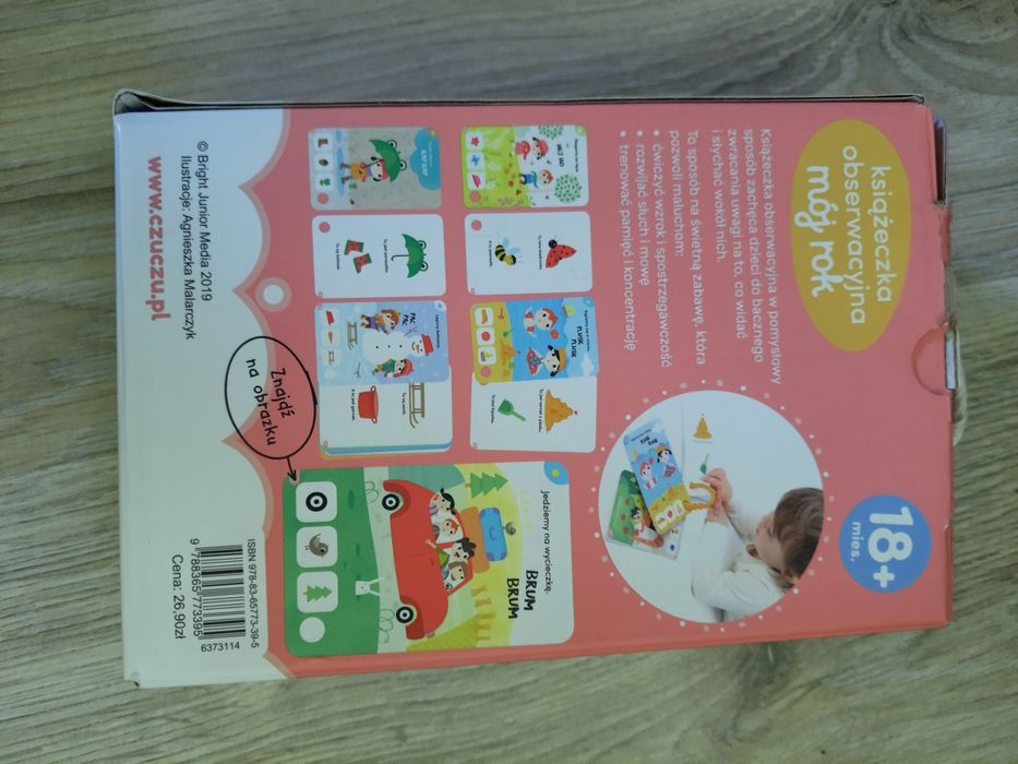 Czuczu książeczka obserwacyjna moj rok