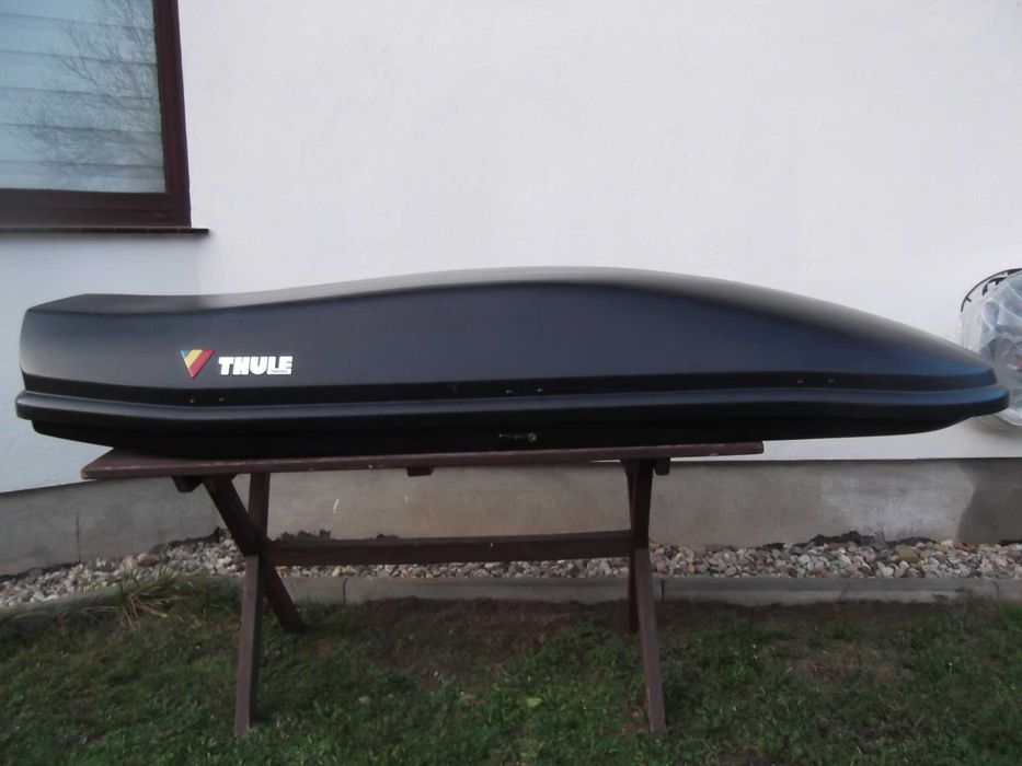 Box, bagażnik dachowy THULE Vision - duży otwierany dwustronnie