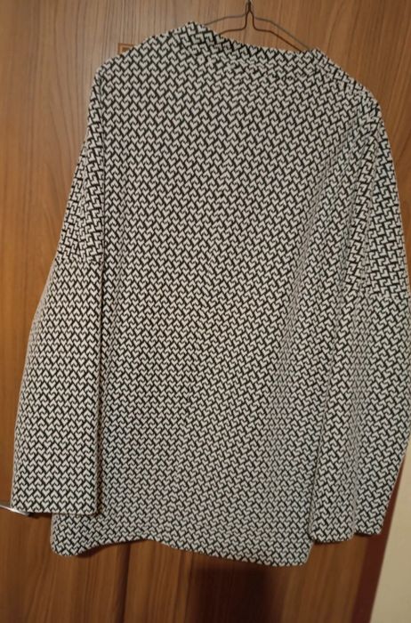 Marynarka damska czarno-biała