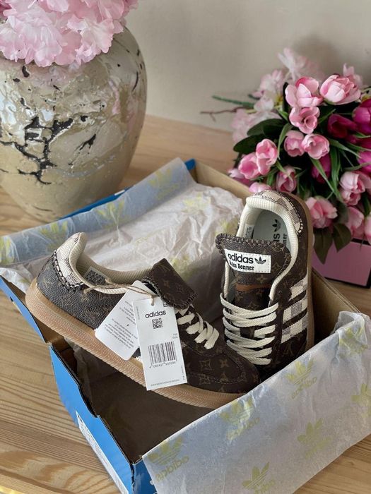 Кросівки adidas samba pony x wales / адідас самба   та braun