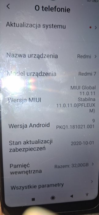 Sprzedam telefon redmi7...120zl