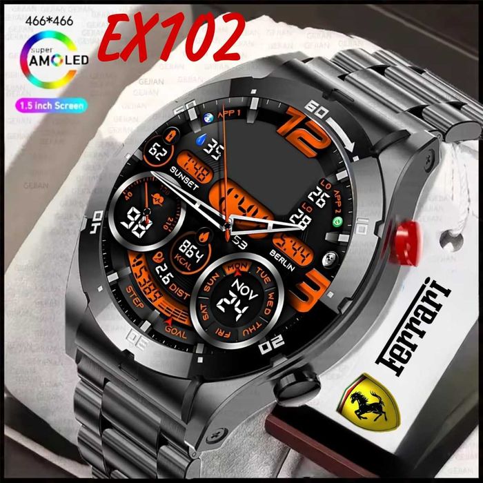 Смарт часы: FERRARI EX102. GPS.