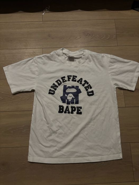 T-shirt Bape bialy