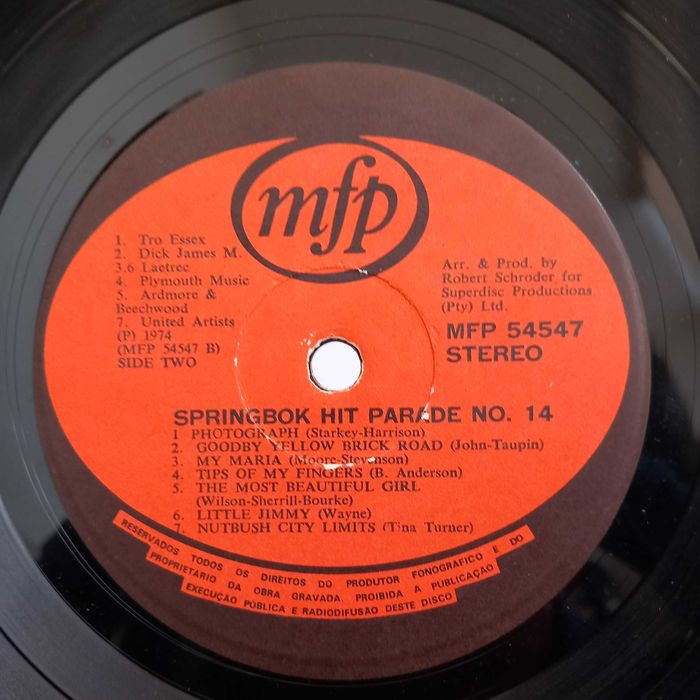 Springbok Hit Parade 14