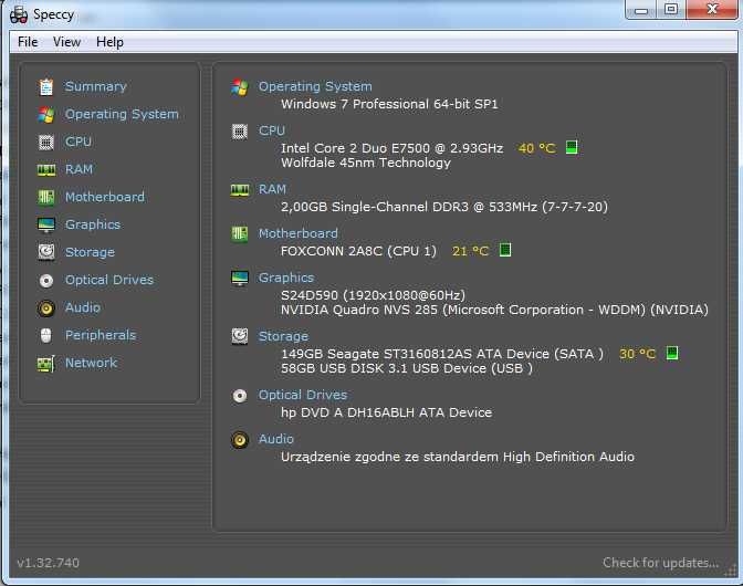 2 komputery stacjonarne i3 3220 i C2D E7500