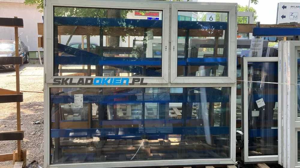Okno PCV DUŻE 235X205 dostępne od ręki!