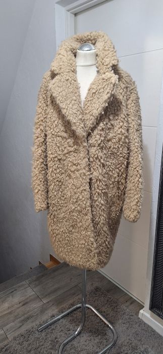 H&M m/l plaszcz teddy bear