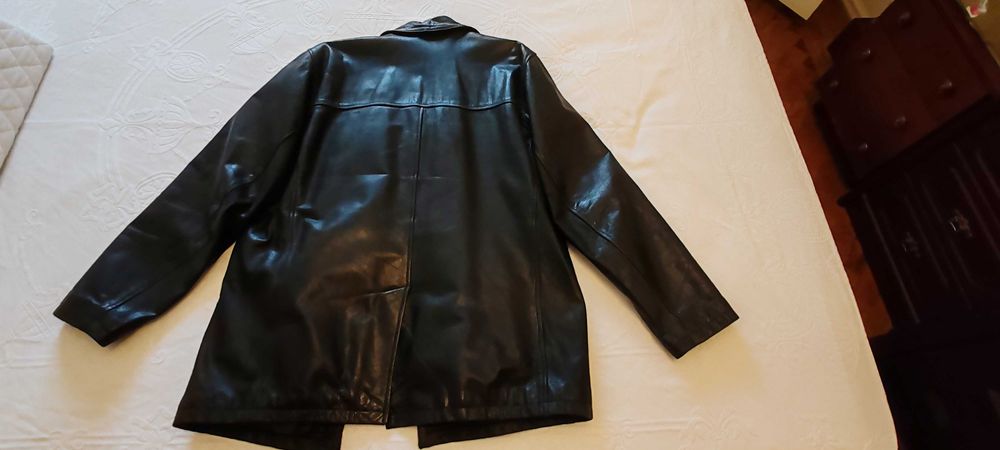 Casaco de pele genuína Vintage.