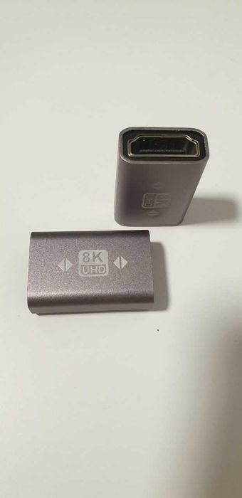 Адаптери HDMI 8K UHD якістний у металевому корпусі