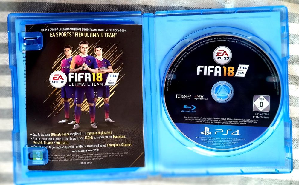 Jogo Fifa 18 PS4