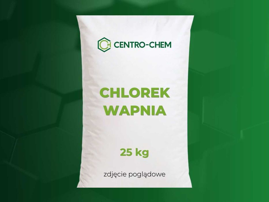 Chlorek Wapnia DO USUWANIA LODU - Worki 25kg - DOSTAWA