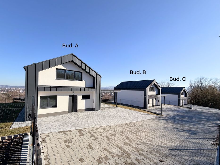 Nowy dom 95 m² w Biczycach Dolnych działka 4,63 ar 5 km od N. Sącza