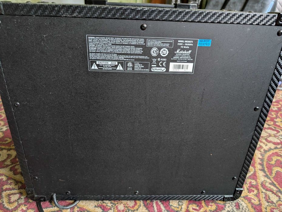 Комбопідсилювач гітарний Marshall MG30CFX