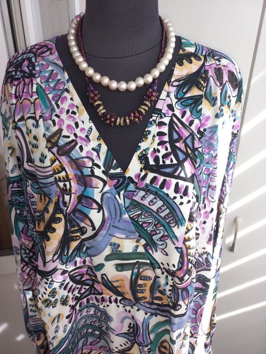 Чудова туніка, блузон! Ulla POPKEN!Розмір 66-70!