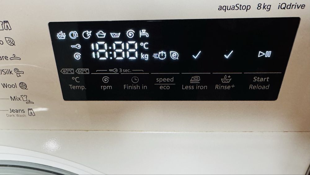 Pralka do zabudowy Siemens IQ700