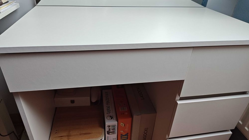 Biurko / toaletka z lustrem 90 cm, | tylko odbiór osobisty