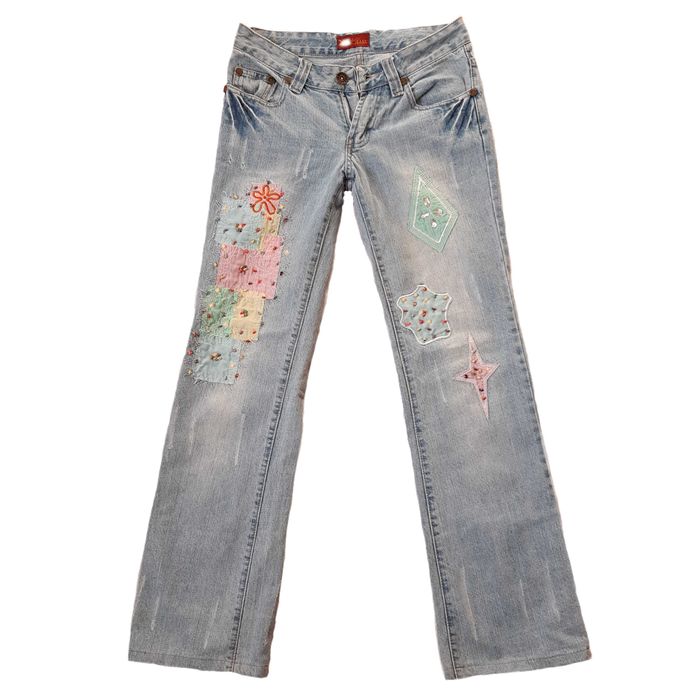 Джинси із 2000-х зі стразами